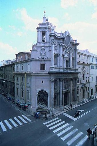 San Carlo alle Quattro Fontane: Exterior, © Padri Trinitari, San Carlo alle Quattro Fontane